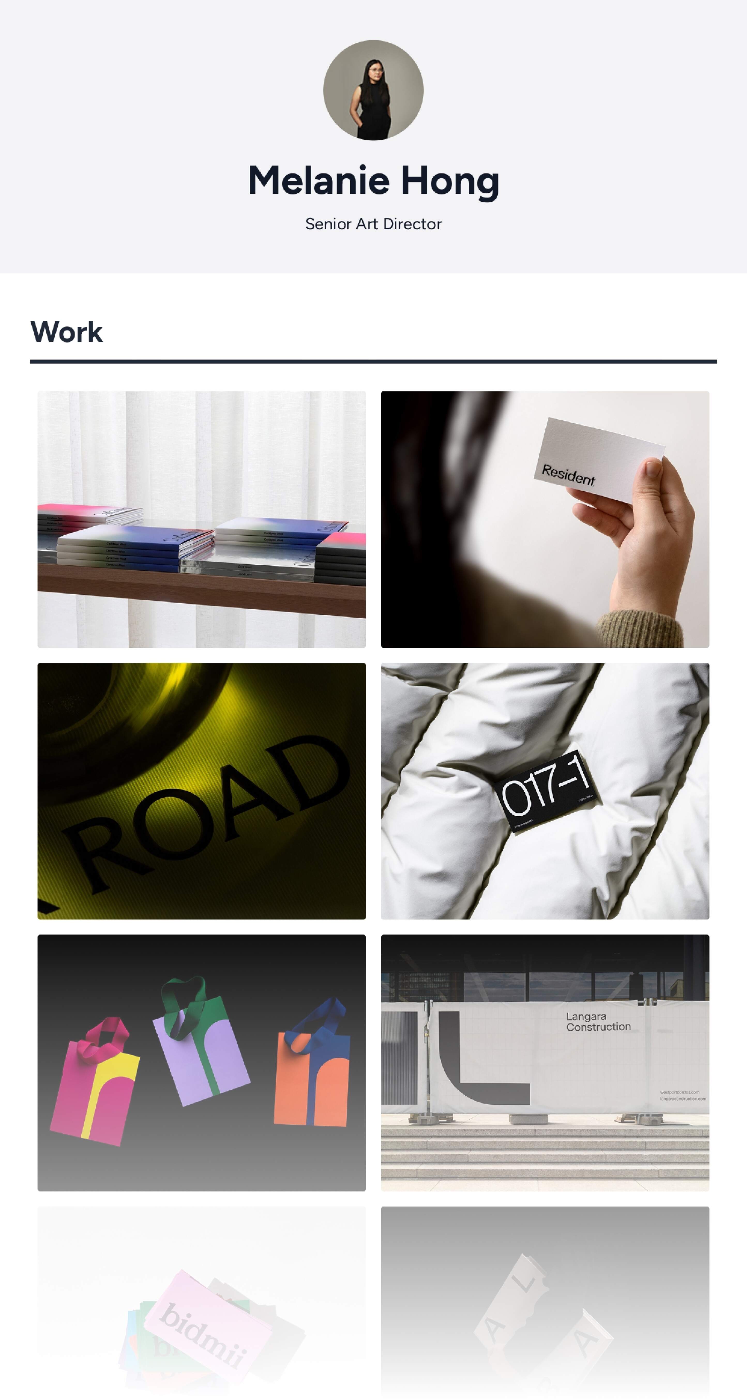 Behance to PDF portfolio